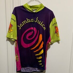 Cycling Jersey -  Jamba Juice Purple & Lime